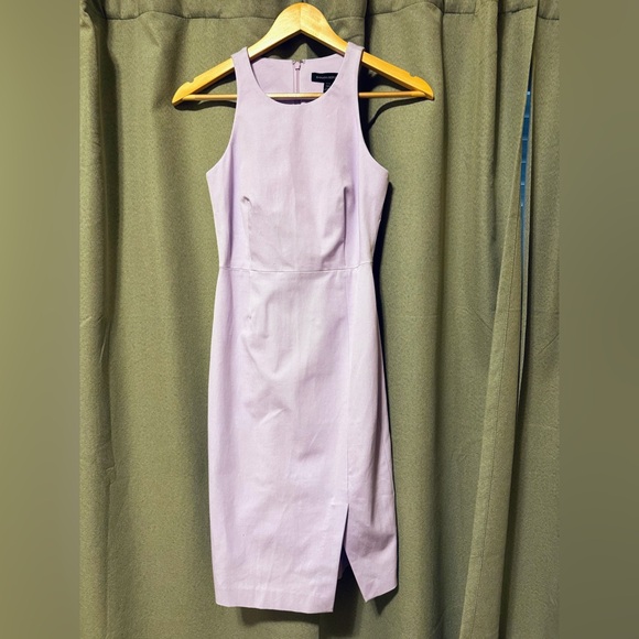 Banana Republic NWT lavender midi sheath dress - Picture 1 of 4